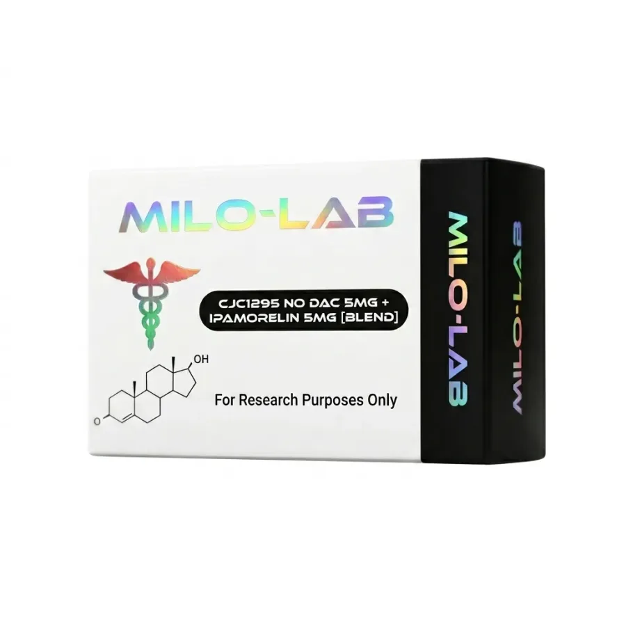 Ipamorelin + CJC-1295 Blend research peptide – Ipamorelin + CJC-1295 (no DAC) is a GHRH/GHRP peptide blend