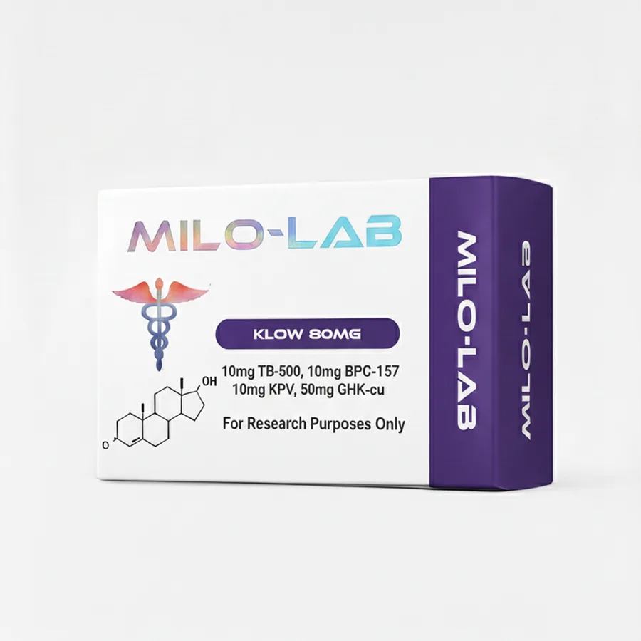 KLOW research peptide – KLOW (K-LOW) is a multi-pathway fat-loss peptide stack combi